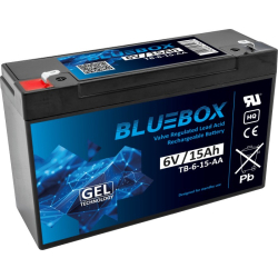 Akumulator Bluebox GEL 15-6 T1 (6V 15Ah)