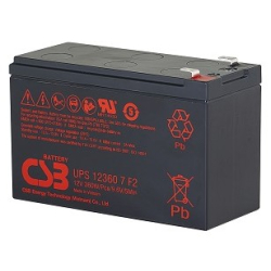 Akumulator AGM CSB UPS 123607 F2 (12V 7,2Ah 360W)