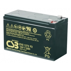 Akumulator AGM CSB EVX 1272 F2 (12V 7,2Ah)
