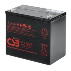 Akumulator AGM CSB XTV 12550 (12V 55Ah)