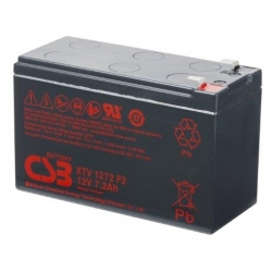 Akumulator AGM CSB XTV 1272 F2 (12V 7,2Ah)