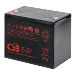 Akumulator AGM CSB XTV 12800 (12V 80Ah)