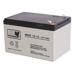 Akumulator AGM MWP MWS 12-12 (12V 12Ah)