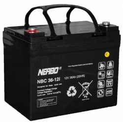 Akumulator AGM NERBO NBC 36-12i (12V 36Ah)