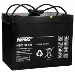 Akumulator AGM NERBO NBC 80-12i (12V 80Ah)