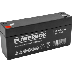 Akumulator AGM POWERBOX 3,3-6 T1 (6V 3,3Ah)