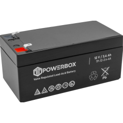 Akumulator AGM POWERBOX 3,4-12 T1 (12V 3,4Ah)