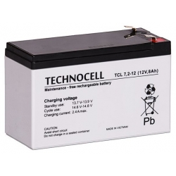 Akumulator AGM Technocell TCL 7-12 HR T2 (12V 7Ah)