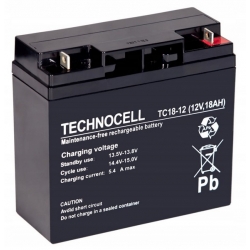 Akumulator AGM Technocell TC 18-12 HR (12V 18Ah)