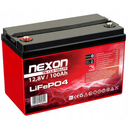 Akumulator LiFePO4 NEXON 12,8V 100Ah (BTH) (12V 100Ah)